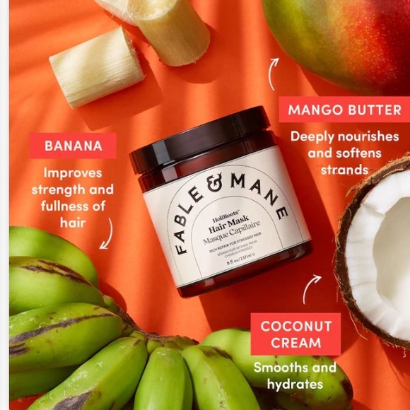 Fable & Mane Holiroots Hair Mask Treatment NWT - Picture 5 of 14